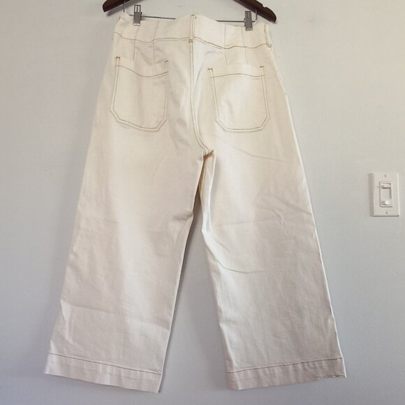 MAEVE the COLETTE white/cream wide leg jeans - Picture 6 of 9